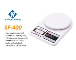 sf-400 10kg digital electronic scales